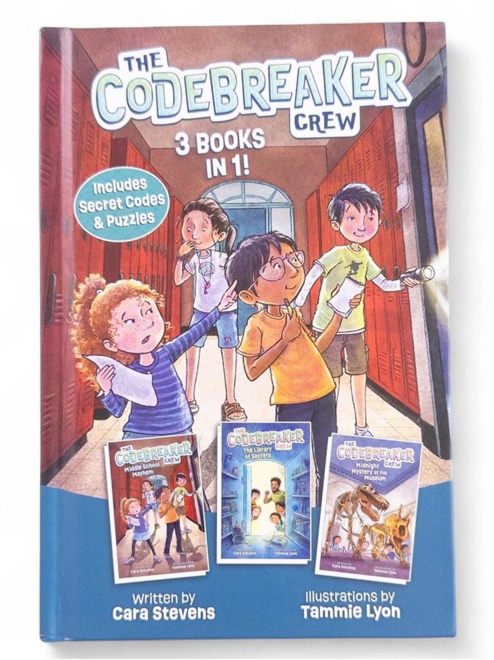 The Codebreaker Crew 3 Books in 1 Hardcover Secret Codes & Puzzles